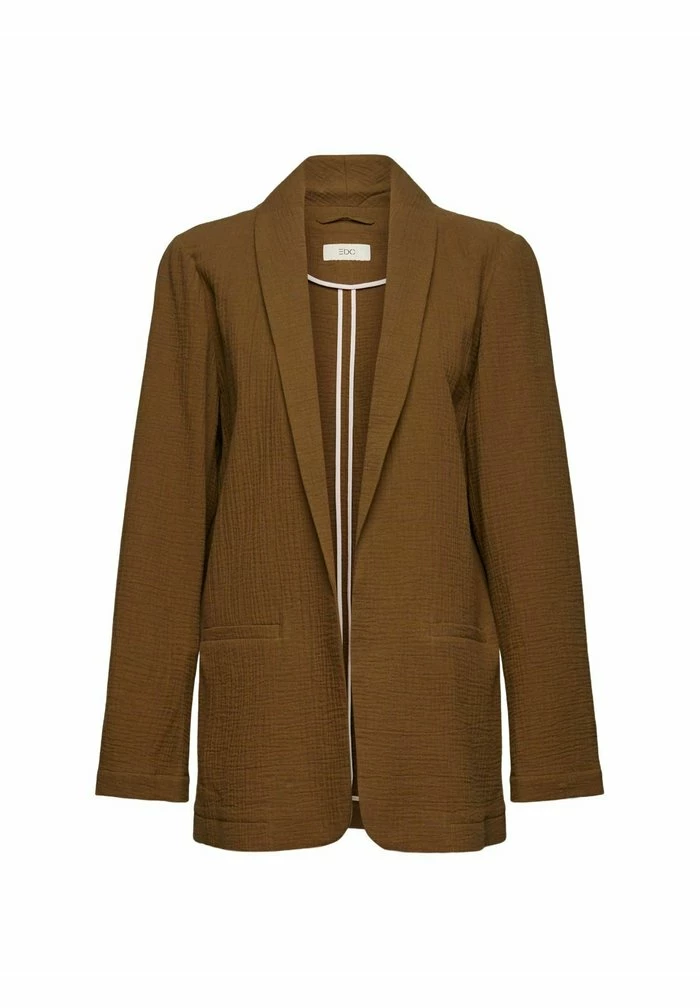 Edc By Esprit Blazer - Khaki Green 8 Edc By Esprit Blazer - Khaki Green - Image 8