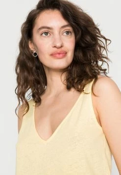 Edc By Esprit BLEND - Top - Pastel Yellow -edc by Esprit Shop fec57d74f3cc410baf6ed67710e77964