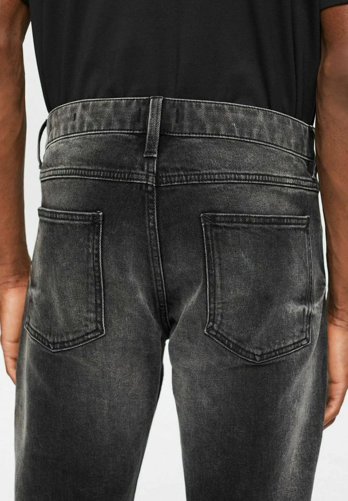 Edc By Esprit OUT STRETCH - Straight Leg Jeans - Black Medium Wash 6 Edc By Esprit OUT STRETCH - Straight Leg Jeans - Black Medium Wash - Image 6