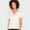 Edc By Esprit Print T-shirt - Dusty Nude