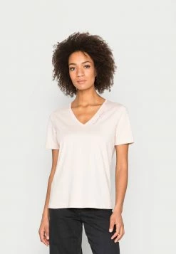 Edc By Esprit Print T-shirt - Dusty Nude