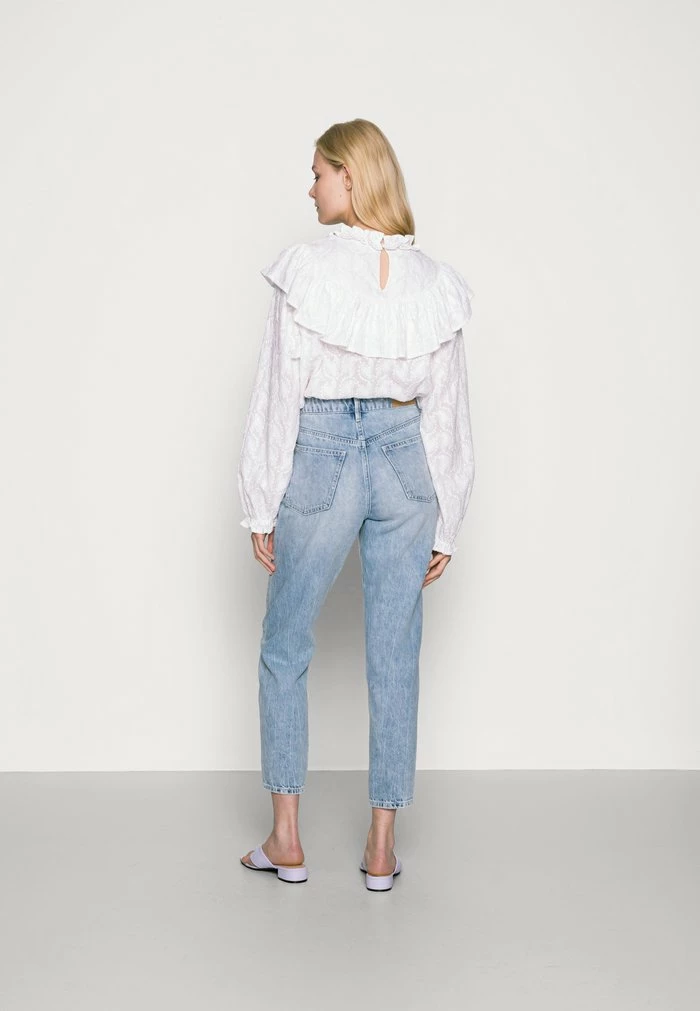 Edc By Esprit COO MOM FIT - Slim Fit Jeans - Blue Light Wash 3 Edc By Esprit COO MOM FIT - Slim Fit Jeans - Blue Light Wash - Image 3