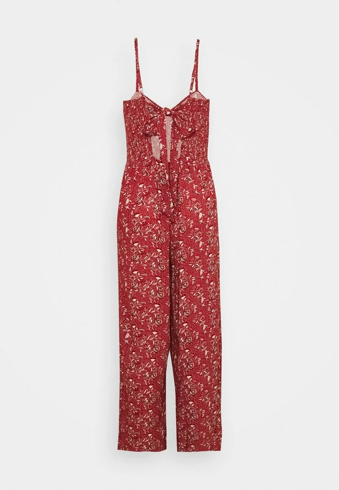 Edc By Esprit Jumpsuit - Terracotta 2 Edc By Esprit Jumpsuit - Terracotta - Image 2