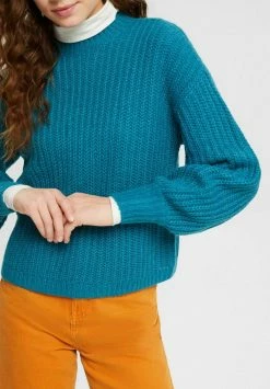 Edc By Esprit Jumper - Teal Blue -edc by Esprit Shop ffb4938530c744ca8ef128f4e1abdd4e