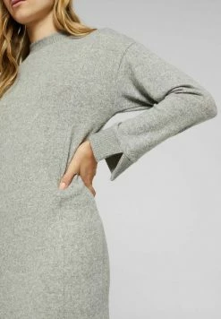 Edc By Esprit Jumper Dress - Medium Grey -edc by Esprit Shop ffdd84525aa24f58b06d00906b709cfc