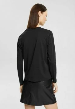 Edc By Esprit LONGSLEEVE MIT PRINT - Long Sleeved Top - Black 10 Edc By Esprit LONGSLEEVE MIT PRINT - Long Sleeved Top - Black -edc by Esprit Shop ffecb61dc25f4bcf863ca8726282956c